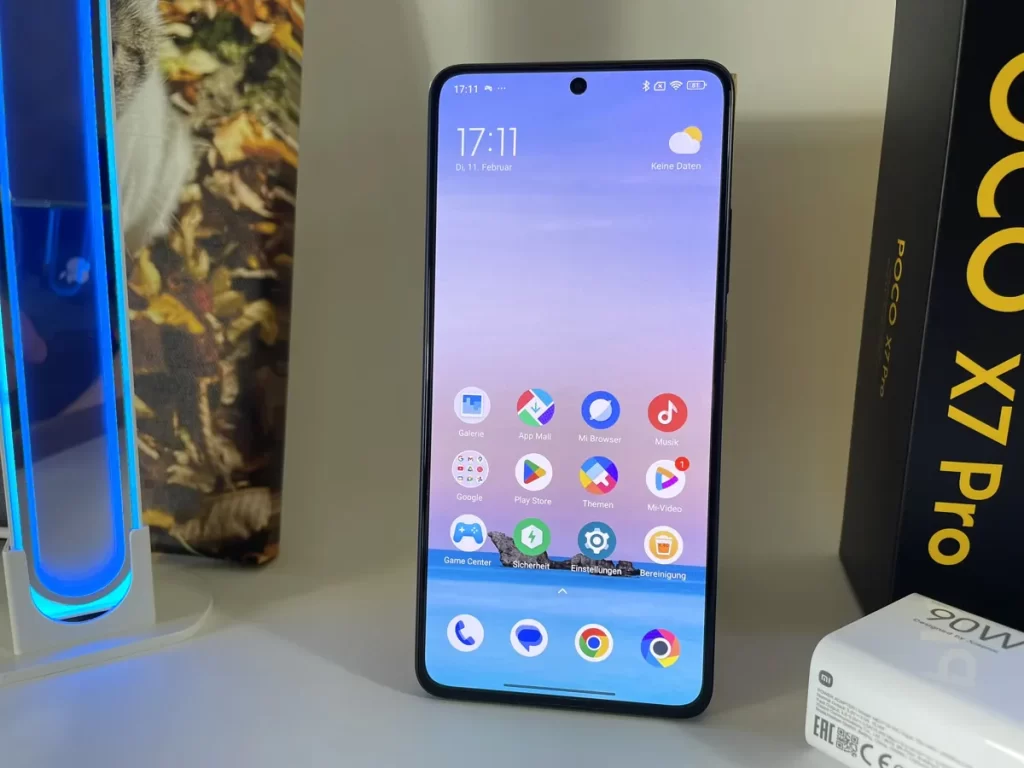 صفحه نمایش Poco X7 Pro