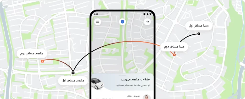 سفر اشتراکی تپسی