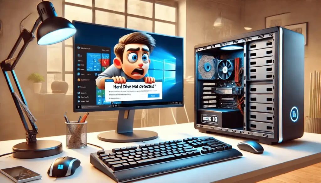 علت نشناختن هارد در نصب ویندوز