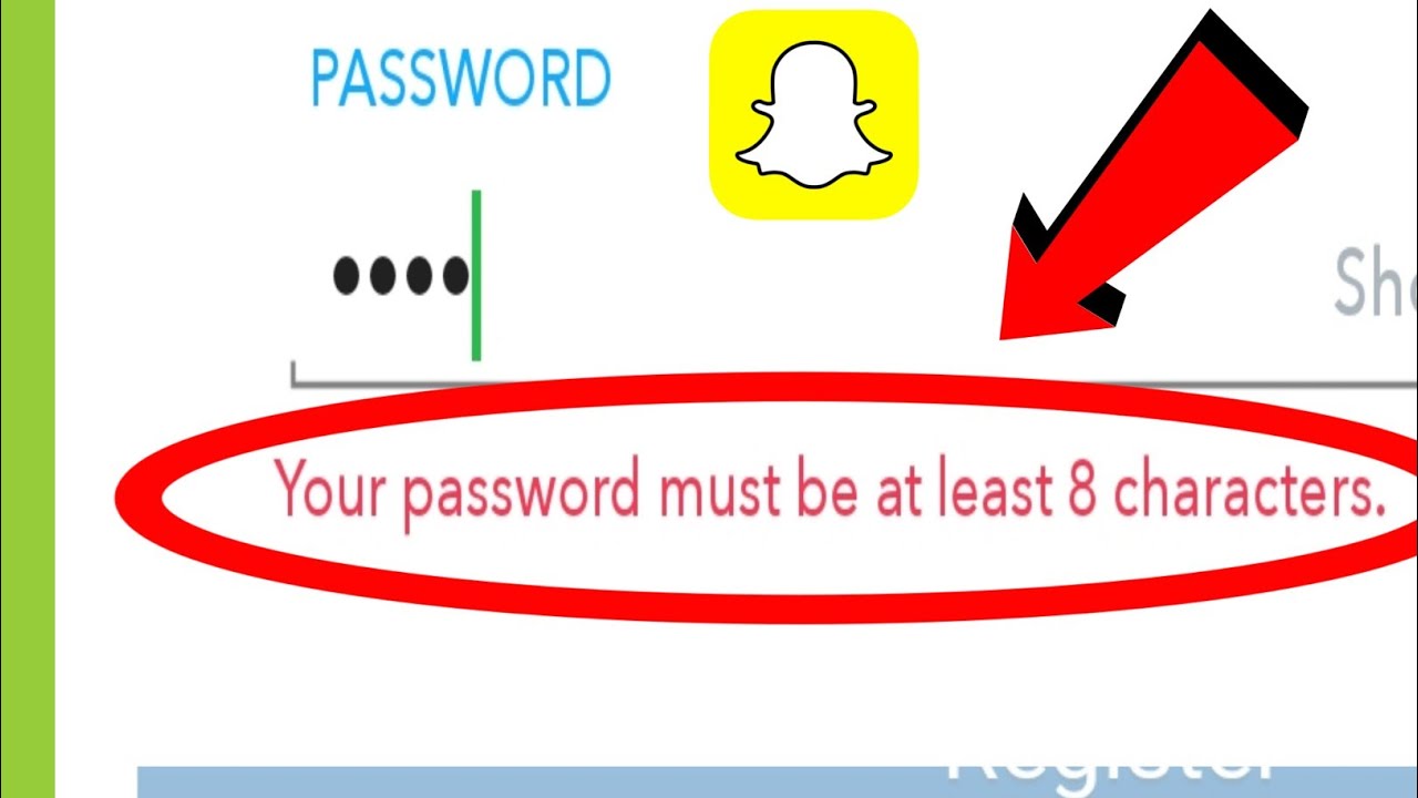 معنی Set a Password در اسنپ‌چت چیست؟