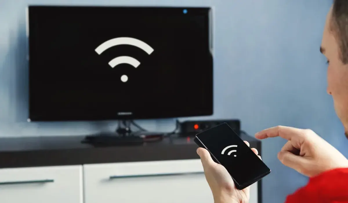 اتصال اینترنت موبایل به تلویزیون هوشمند