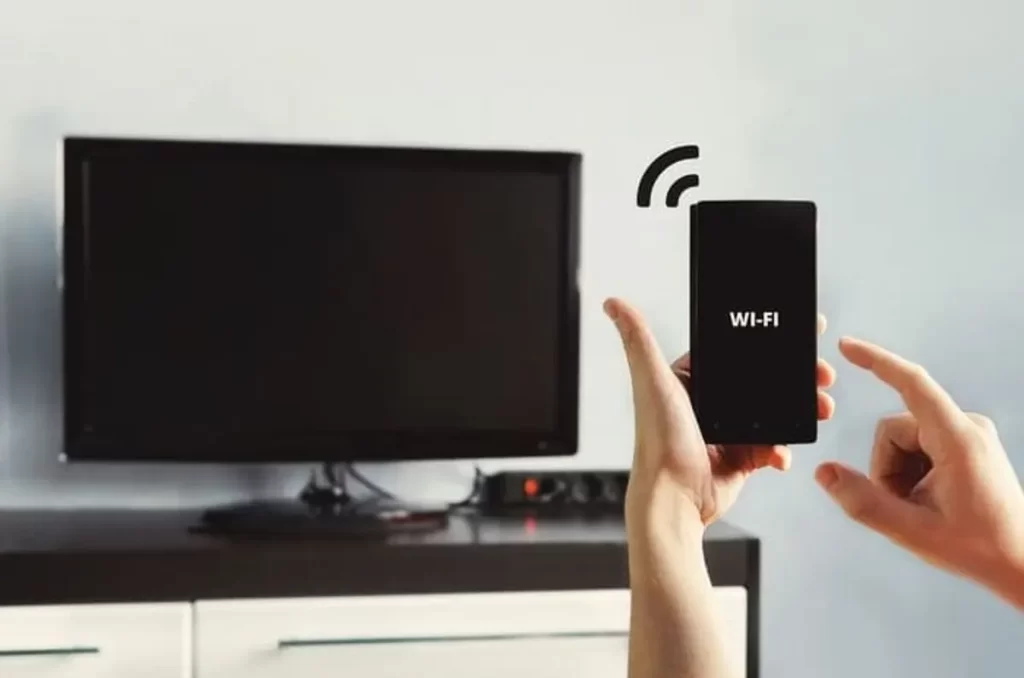اتصال اینترنت موبایل به تلویزیون هوشمند