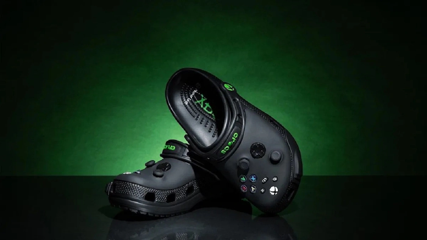 دمپایی‌های Xbox Crocs به بازار آمد!