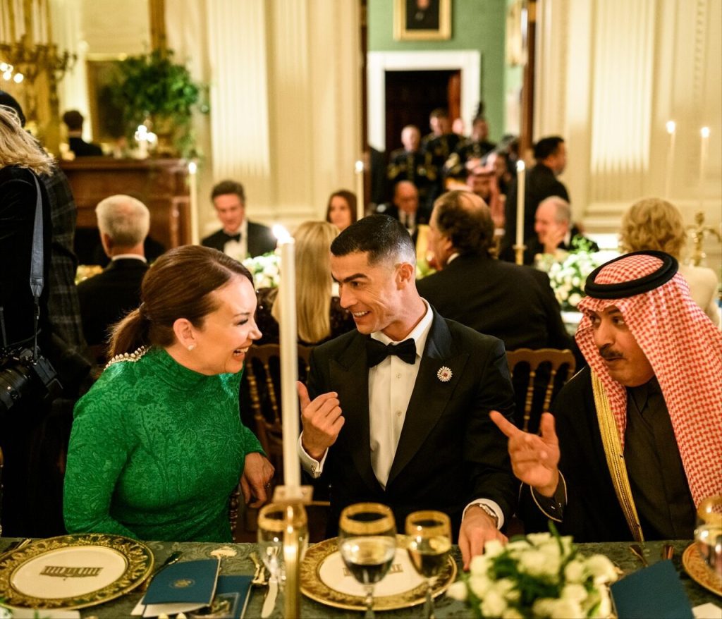 رونالدو و وزیر ترامپ