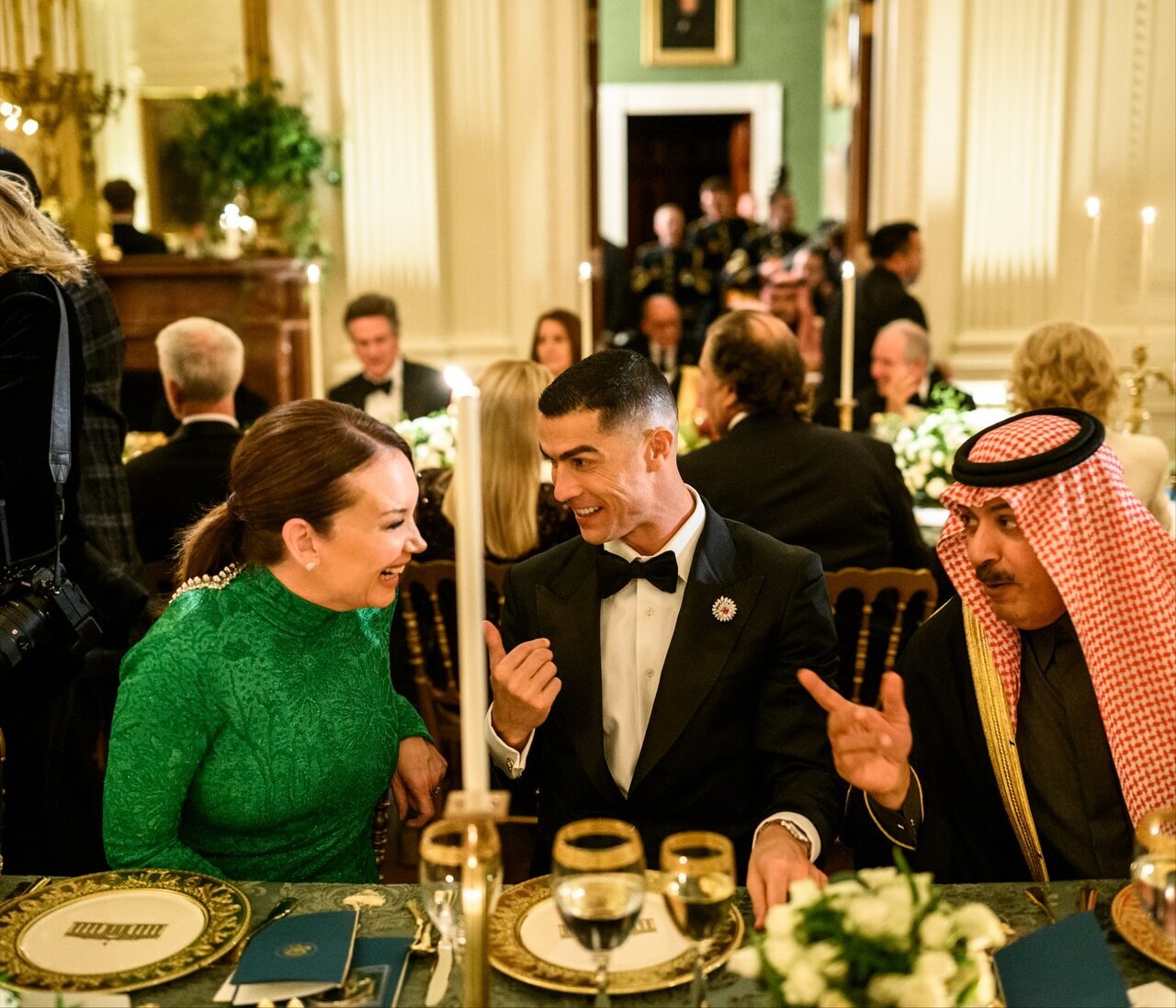 رونالدو و وزیر ترامپ