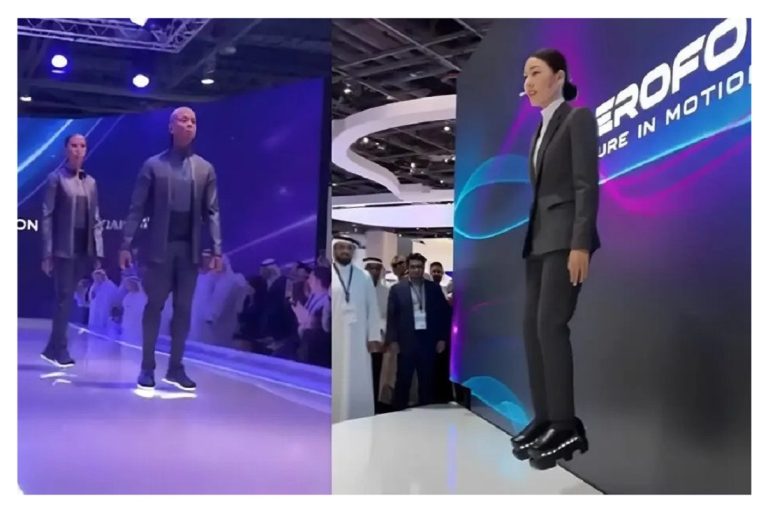 رونمایی از کفش پرنده در نمایشگاه GITEX 2025