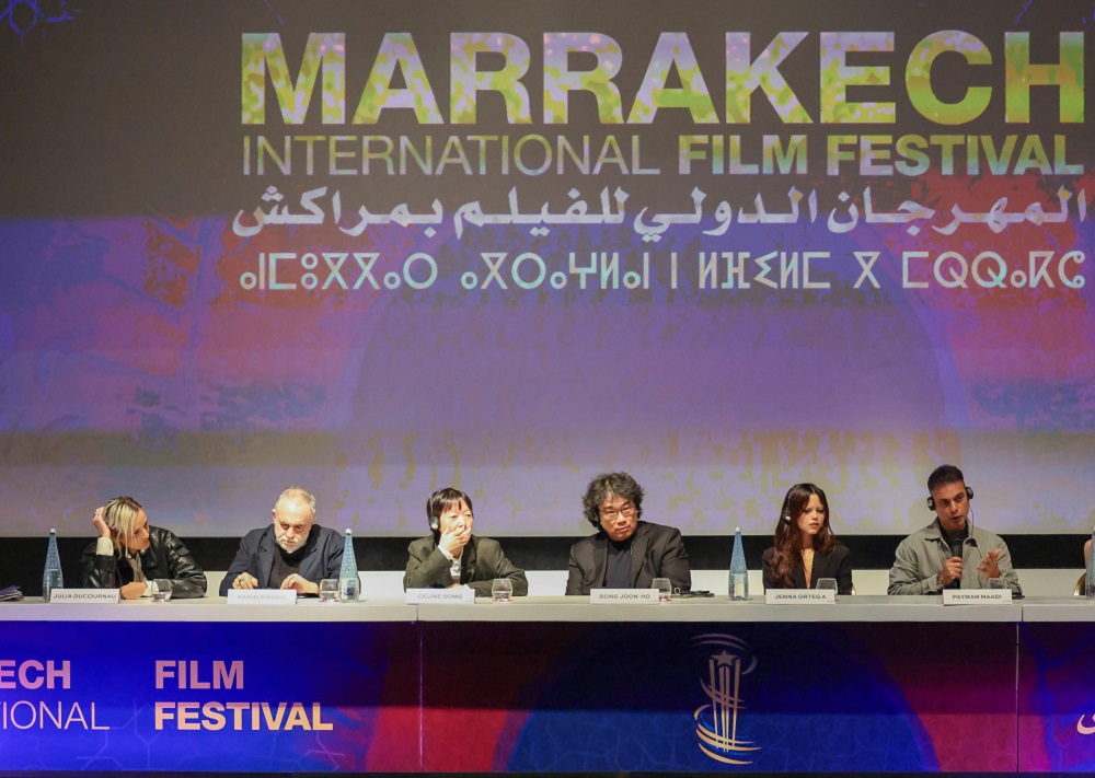 پیمان معادی و جنا اورتگا در جشنواره مراکش