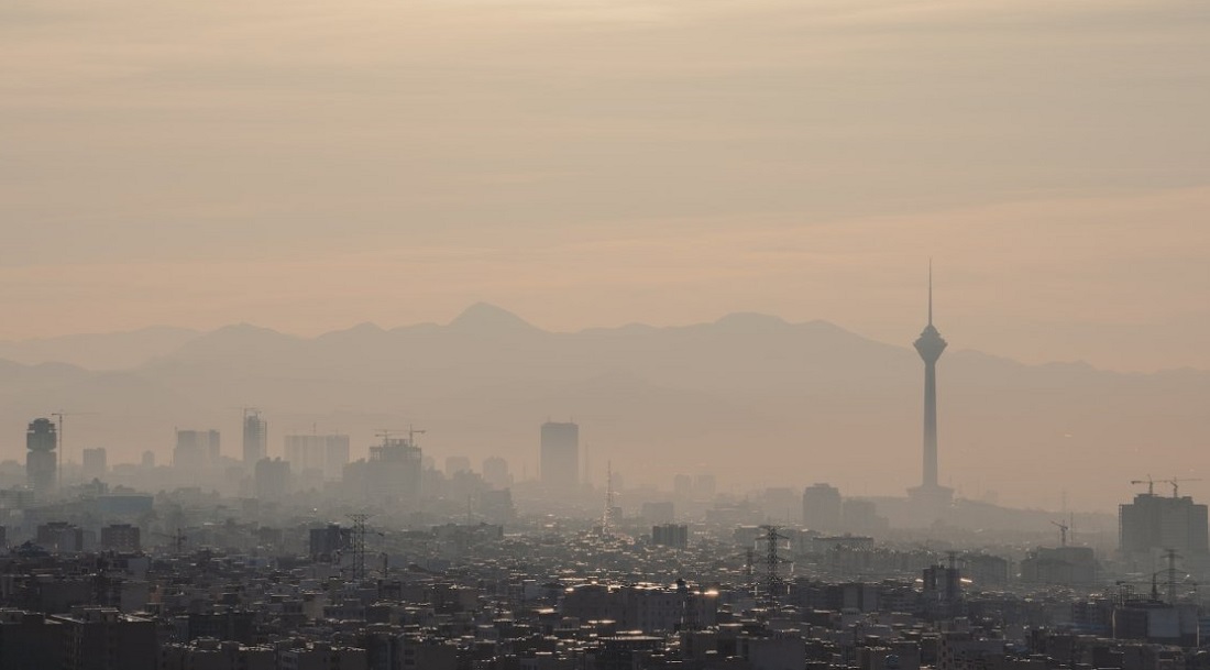 تصاویری از هوای آلوده ی تهران!