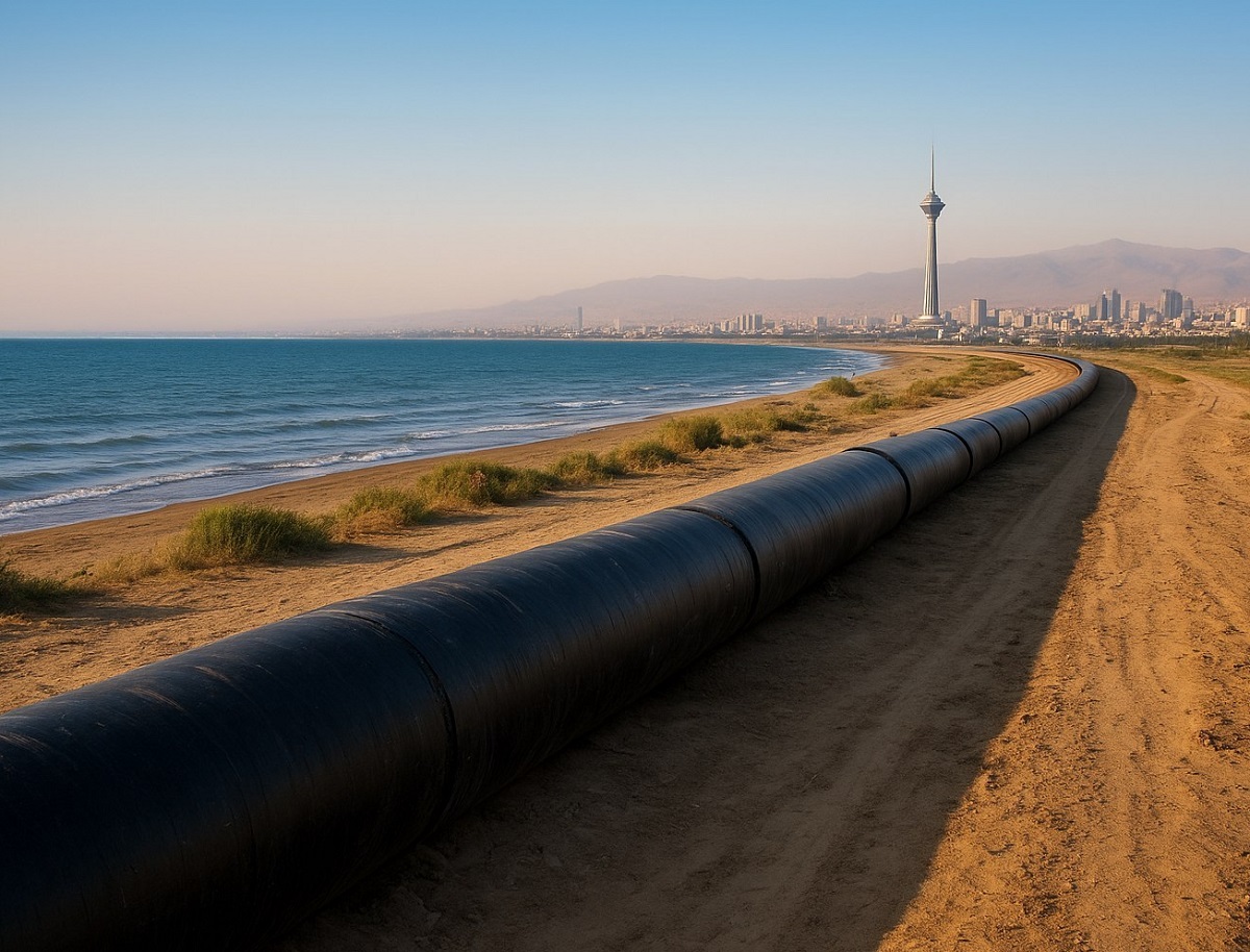 طرح انتقال اب دریا به تهران