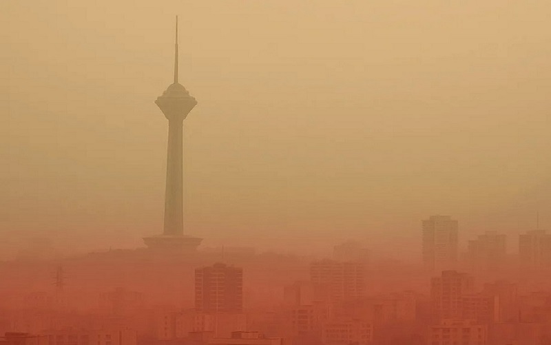 وضعیت هوای آلوده تهران
