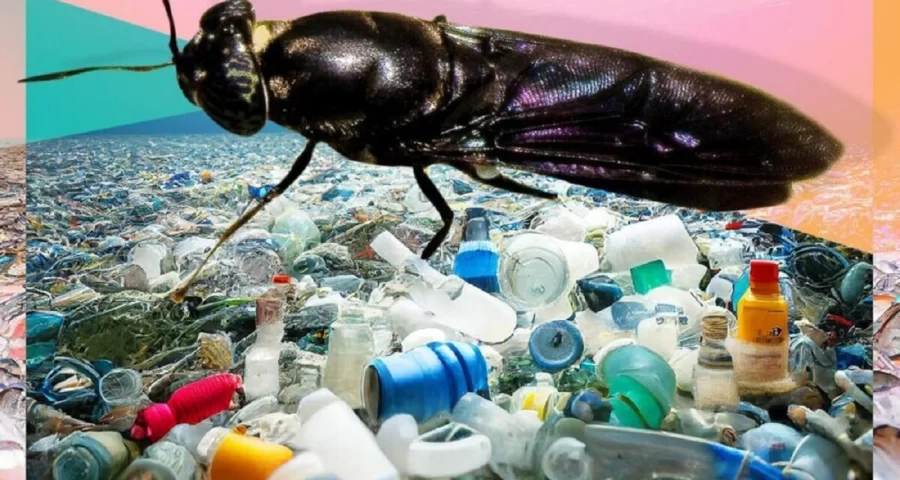 میکروپلاستیکها حشرات را به اندازهای بزرگ میکنند