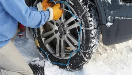 آیا بدون زنجیر چرخ به سفر می‌روید