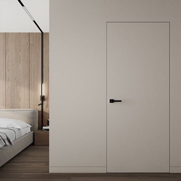 درب چهارچوب مخفی چوبی