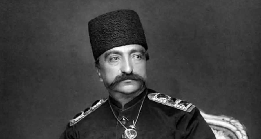 ناصرالدین شاه در خیابان های تهران