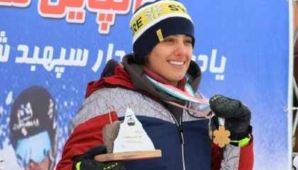 بازگشت عاطفه احمدی اسکی باز