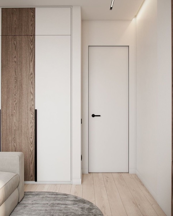 درب فریم لس داخلی