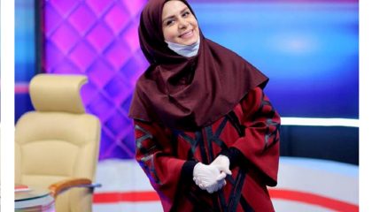 واکنش نجمه جودکی به آواز خوانی مجری صداسیما!