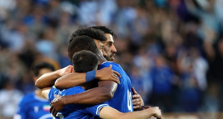 درگیری دو بازیکن استقلال