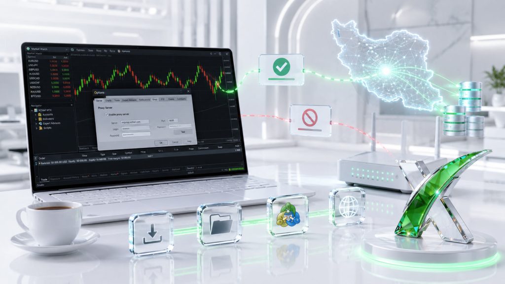 ترید فارکس با اینترنت ملی